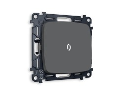Ambrella Light Комплект механизма 1-клавишного выключателя с подсветкой 5600K Ambrella Volt OMEGA MO902015