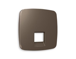 Ambrella Light Лицевая панель для компьютерной/телефонной розетки RJ-45/RJ-11 QUANT Ambrella Volt OMEGA OP6420