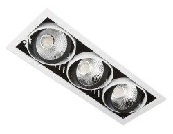 Ambrella Light Карданный светодиодный светильник Techno T813 BK/CH 3*12W 4200K
