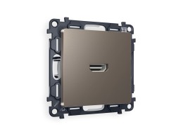 Ambrella Light Комплект механизма розетки HDMI 2.0 Ambrella Volt ALFA MA644010