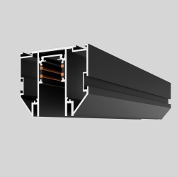 Crystal Lux Встраиваемый магнитный трек для натяжного потолка Crystal Lux CLT 0.133 01 L2000 BL