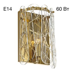Citilux TALLA CL318412 Бра хрустальное Золото