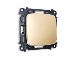 Ambrella Light Комплект механизма 1-клавишного выключателя с подсветкой 3200K Ambrella Volt OMEGA MO602010