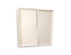 Ambrella Light Лицевая панель для 2-клавишных выключателей QUANT Ambrella Volt ALFA AP3230