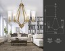 Ambrella Light Подвесная люстра Traditional TR3231