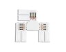 Ambrella Light Соединитель T для светодиодной ленты 5050 12/24V (4 конт.) GS GS7001
