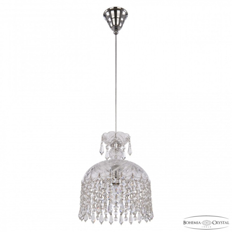 Подвесной светильник с хрусталём 14781P/22 Ni Drops Bohemia Ivele Crystal (1478)