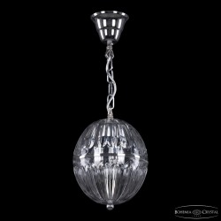Подвесной светильник с цветным хрусталём 5479/18 Ni Clear/M-1H Bohemia Ivele Crystal (5479)