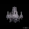 Люстра хрустальная 1411/5/160 Ni  Bohemia Ivele Crystal (Стеклянный рожок)
