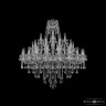 Люстра хрустальная 1415/20+10+5/360 Ni Bohemia Ivele Crystal (Стеклянный рожок)