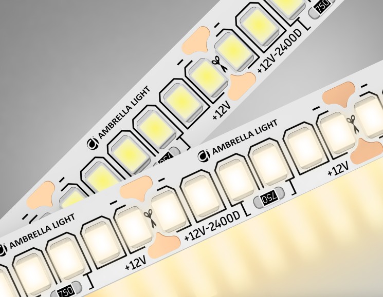 Ambrella Light Светодиодная лента GS1501 2835 240Led 19.2W 12V IP20 3000K GS GS1501