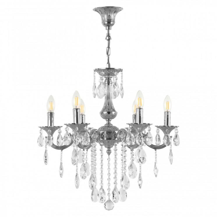 Люстра AL77101/6/175 B Ni Bohemia Ivele Crystal (AL77)