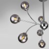 Потолочная люстра со стеклянными плафонами                      Eurosvet  30179 хром