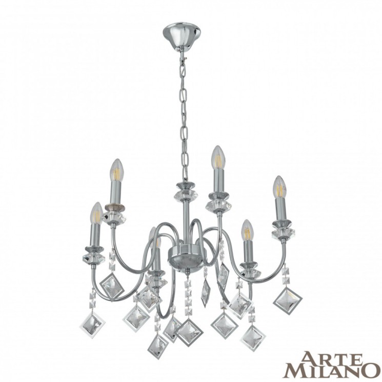 Люстра подвесная 342101/6 CR Arte Milano (Подвесные)