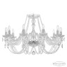 Люстра хрустальная 101/10/300 Ni Bohemia Ivele Crystal (Стеклянный рожок)