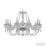Люстра хрустальная 101/10/300 Ni Bohemia Ivele Crystal (Стеклянный рожок)