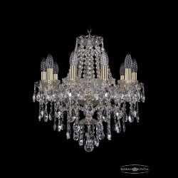 Люстра хрустальная 1415/10/165 G Bohemia Ivele Crystal (Стеклянный рожок)