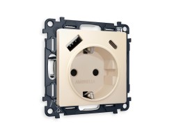 Ambrella Light Комплект механизма электрической розетки Ambrella Volt ALFA MA330010