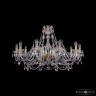 Люстра хрустальная 1411/10/360 G Bohemia Ivele Crystal (Стеклянный рожок)