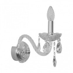 Бра хрустальные 116B/1/165 Ni Bohemia Ivele Crystal (С 1 лампочкой)