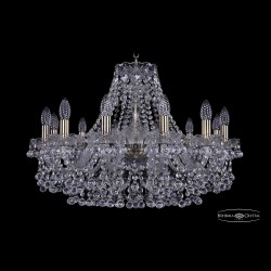 Люстра хрустальная 1409/12/240 Pa Bohemia Ivele Crystal (Стеклянный рожок)