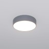 Потолочный светодиодный светильник с регулировкой яркости и цветовой температуры                      Eurosvet  90318/1 серый