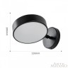 Бра светодиодные 250906/1B Bk Arte Milano (Светодиодные)
