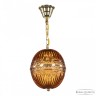 Подвесной светильник с цветным хрусталём 5479/20 G Amber/M-1G Bohemia Ivele Crystal (5479)