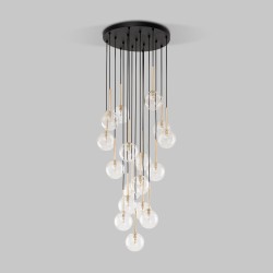 Подвесной светильник со стеклянными плафонами                      TK Lighting  5945 Nilos