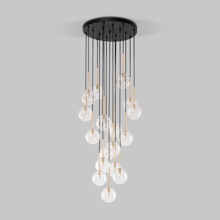 Подвесной светильник со стеклянными плафонами                      TK Lighting  5945 Nilos