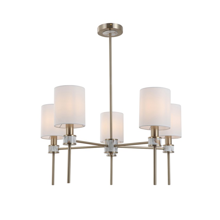 Indigo Светильник на штанге 13035/5R Brass