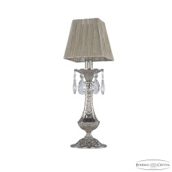 Настольная лампа бронзовая 71100L/1 Ni SQ6 Bohemia Ivele Crystal (Бронзовые)