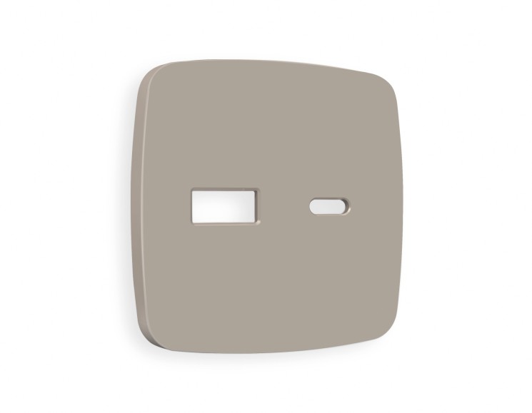 Ambrella Light Лицевая панель для розетки 2USB A+C QUANT Ambrella Volt OMEGA OP3710