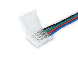 Ambrella Light Соединитель гибкий односторонний для светодиодной ленты 5050 12/24V (4 конт.) GS GS7251