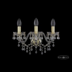 Бра хрустальные 1410B/3/160 G V0300 Bohemia Ivele Crystal (Стеклянный рожок)