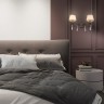 Бра с абажуром 344710/2W GR Arte Milano (С 2 лампочками и более)