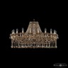 Люстра хрустальная 1413/20/400 G M721 Bohemia Ivele Crystal (Стеклянный рожок)