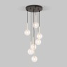 Подвесной светильник со стеклянными плафонами                      TK Lighting  5362 Nilos