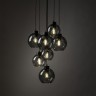 Подвесной светильник со стеклянными плафонами                      TK Lighting  10207 Cubus
