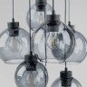 Подвесной светильник со стеклянными плафонами                      TK Lighting  10207 Cubus