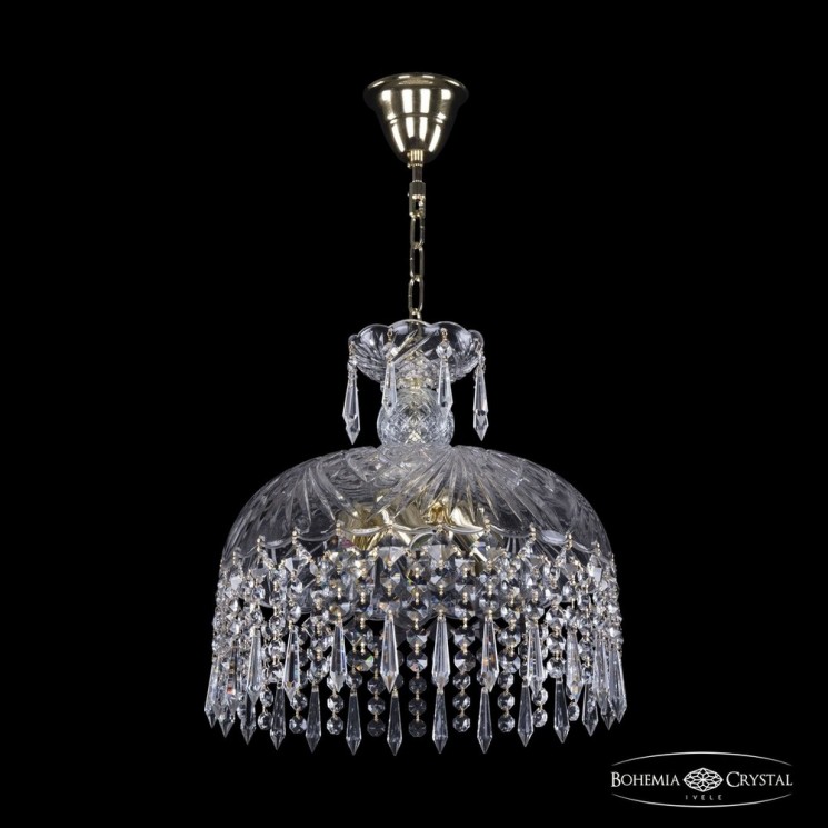 Подвес хрустальный 14781/35 G Drops Bohemia Ivele Crystal (Стеклянная чаша)