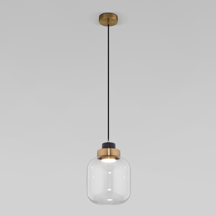 Подвесной светильник                      Eurosvet  50240/1 LED прозрачный