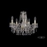 Люстра хрустальная 1403/5/160 G Bohemia Ivele Crystal (Стеклянный рожок)
