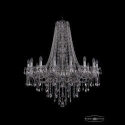 Люстра хрустальная 1415/16/360/h-112 Ni Bohemia Ivele Crystal (Стеклянный рожок)