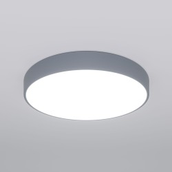 Потолочный светодиодный светильник с регулировкой яркости и цветовой температуры                      Eurosvet  90320/1 серый