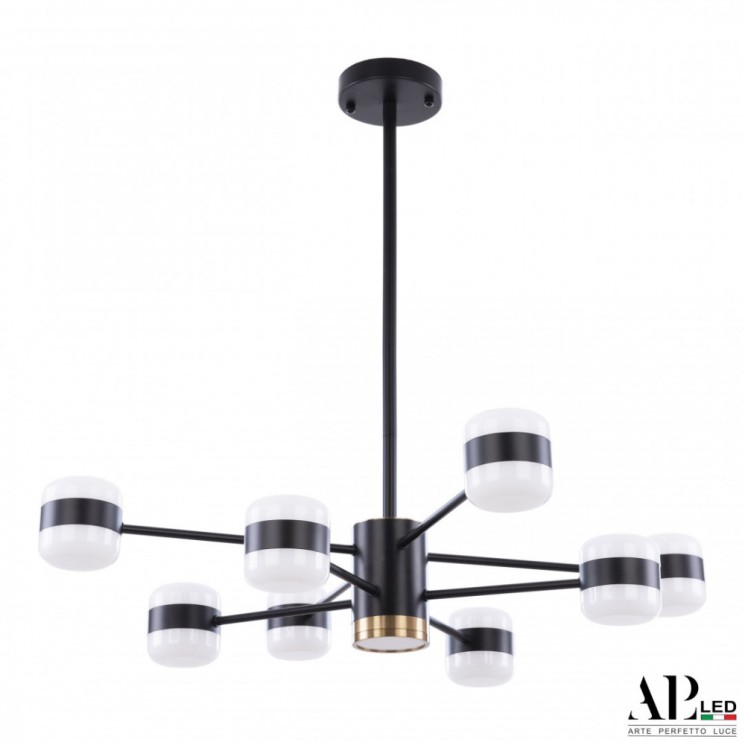 Люстра 3307.6296-8 Black APL LED (Модерн)