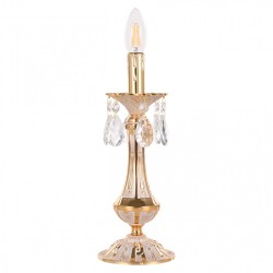 Настольная лампа AL77100L/1-32 GW Bohemia Ivele Crystal (С 1 лампочкой)