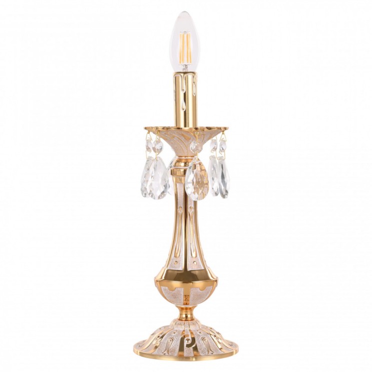 Настольная лампа AL77100L/1-32 GW Bohemia Ivele Crystal (С 1 лампочкой)