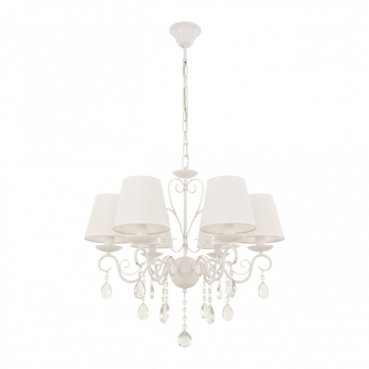 Люстра с абажуром подвесная 340369/6 WT Arte Milano (Подвесные)