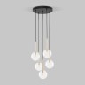 Подвесной светильник со стеклянными плафонами                      TK Lighting  5943 Nilos